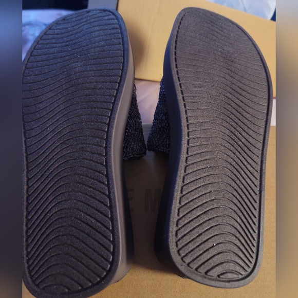 Steve Madden Wedge Sandals. Dark Brown with Glitter. Pretty! Brand New 💎 - Picture 6 of 7